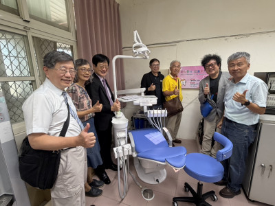 照護學童口腔健康 高屏10所偏鄉小學獲贈牙科診療設備