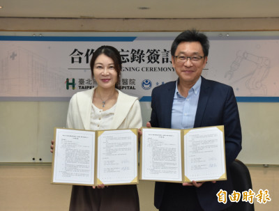 北市聯醫攜手金屬中心 共創醫療機器人應用 納翻身機器人、夜間巡邏機器狗
