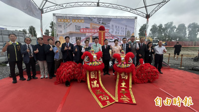 提升南科周邊長照3.0量能  嘉南療養院AI智慧照顧住宿式長照機構動土