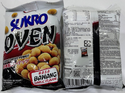 注意！北市抽驗食安 「印尼進口蒜味花生」驗出超量黃麴毒素