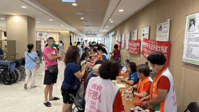 保肝不能等！肝基會高雄路竹免費篩檢 近800人抽血、腹超檢測