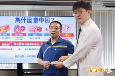 5旬男一覺醒來右半身癱瘓！中風4年找不到病因「靠它」揪心臟警報