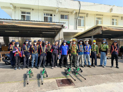 防堵登革熱！彰化4鄉鎮市清潔隊急會師「大包圍戰術」出擊滅蚊
