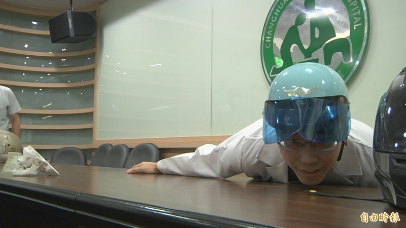 男騎士車禍撞裂下巴內視鏡無留疤恢復咬合 即時新聞 自由健康網