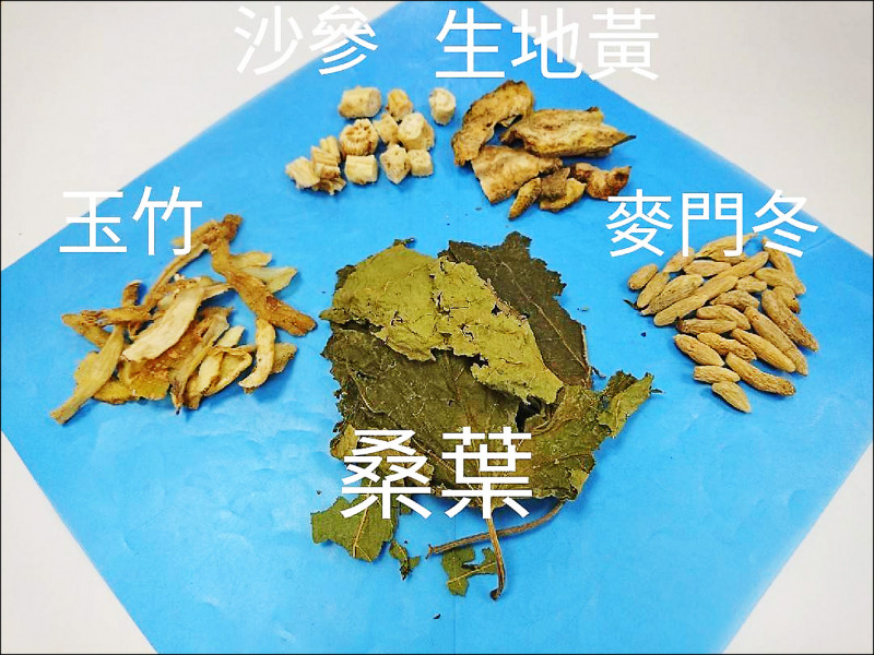 ▲中醫以甘寒清潤的藥物進行清理與善後補養，恢復身體的生機，解決掉髮問題。（照片提供／張芝銘）
