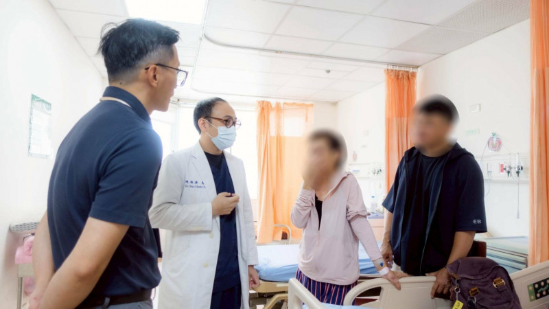 港婦來台除13公分胃基質瘤 衛福部苗醫團隊精準手術保脾臟