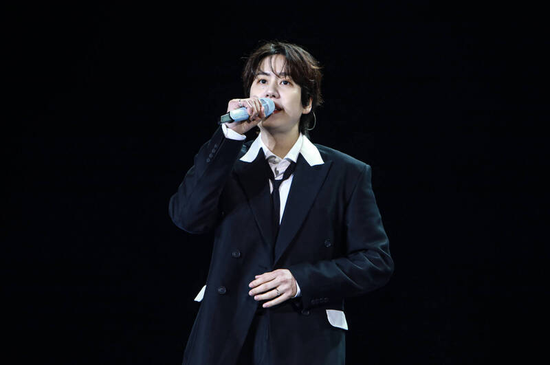 Super Junior的圭賢今（24）日也傳出從舞台踩空摔下來。（資料照，D-SHOW提供）