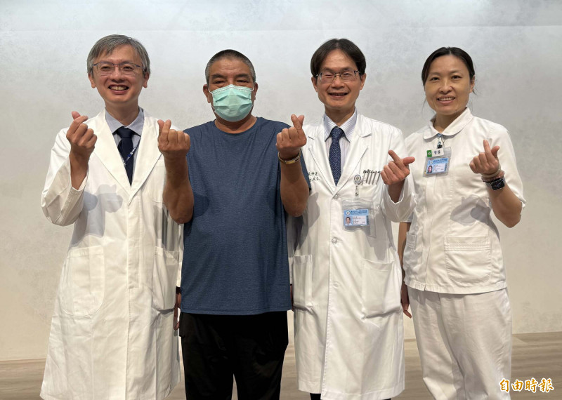 遠從花蓮來就醫的心肌梗塞病人,接受心導管手術,恢復健康。(記者蔡淑媛攝) 遠從花蓮來就醫的心肌梗塞病人,接受心導管手術,恢復健康。(記者蔡淑媛攝)