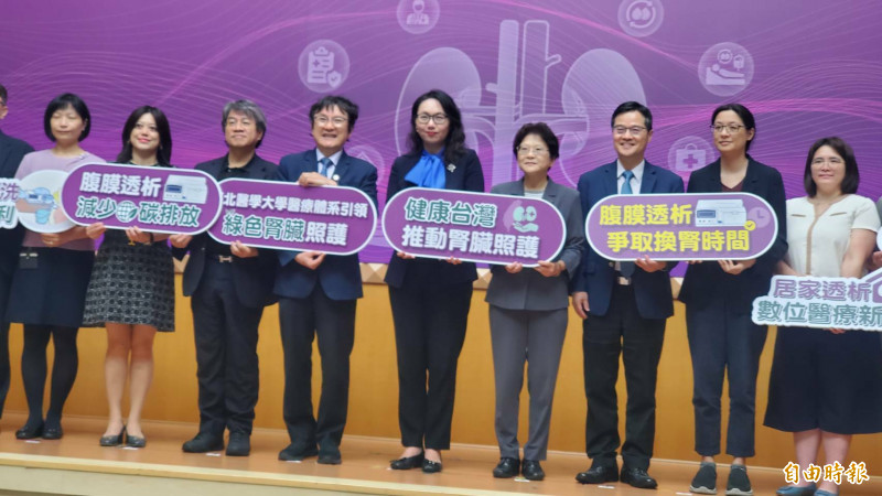 早期診斷、延緩病情與減少透析是減少醫療資源使用的根本之道。(記者林志怡攝) 早期診斷、延緩病情與減少透析是減少醫療資源使用的根本之道。(記者林志怡攝)