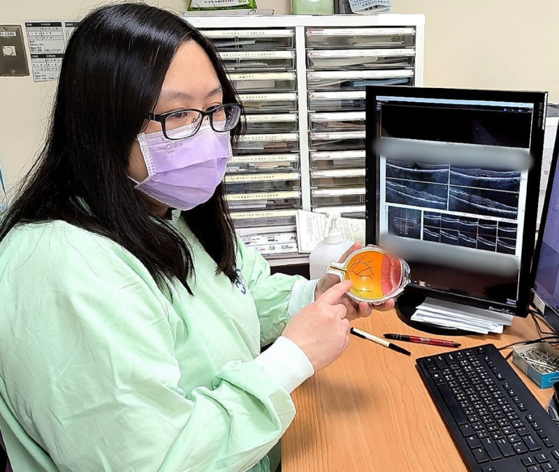 視力模糊、線條變形  當心黃斑部皺褶所致