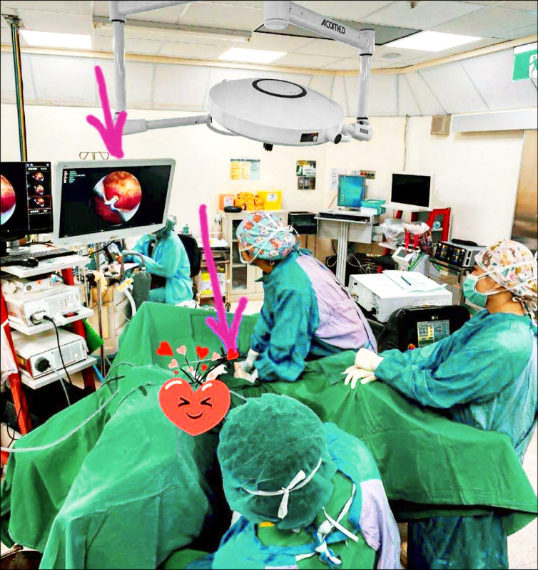 ▲高齡長輩因嚴重血尿掛急診,經緊急手術和輸血救回一命。(民生醫院提供) ▲高齡長輩因嚴重血尿掛急診,經緊急手術和輸血救回一命。(民生醫院提供)