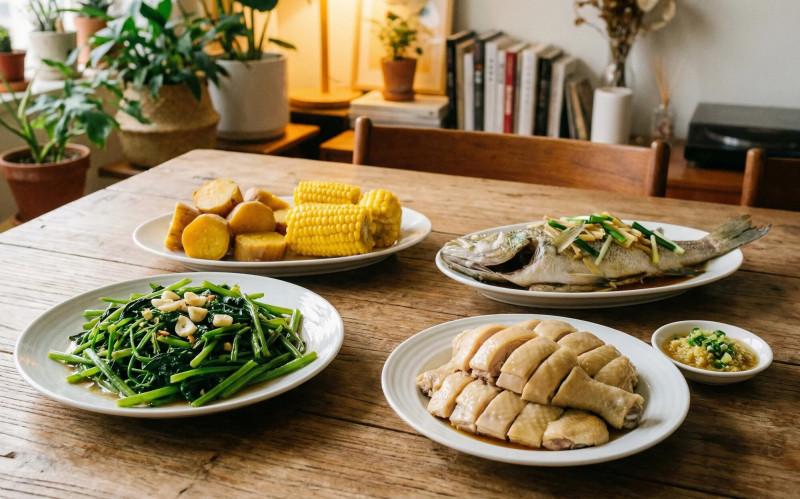 春節吃年菜如何不長肉－營養師教你看懂「紅綠燈分類」+「211餐盤」原則