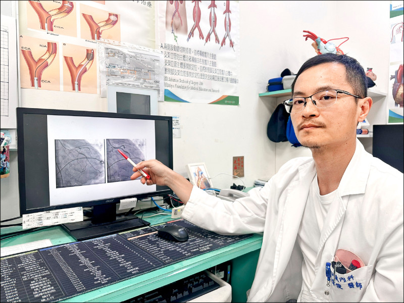 老翁染A流併發心梗 醫院跨科救命