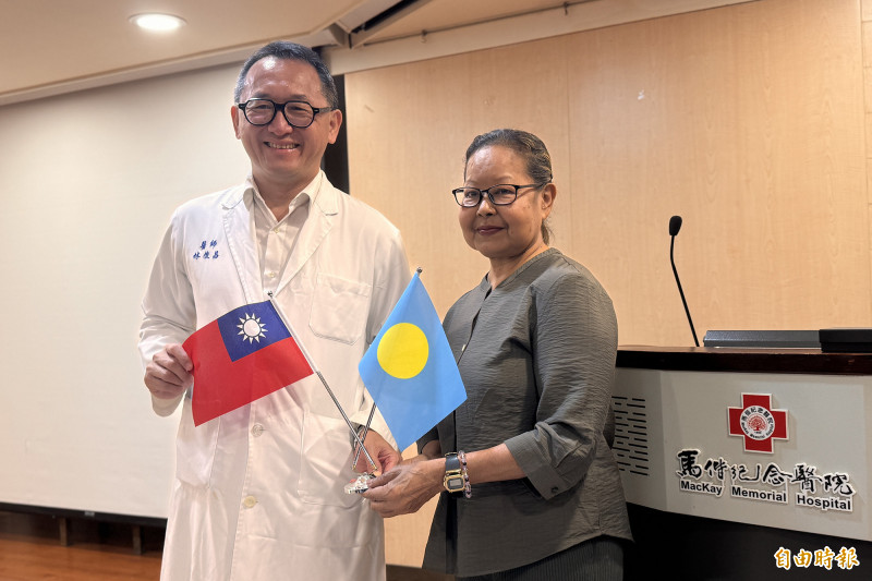 帛琉婦肝硬化瀕死 馬偕12小時活體換肝續命 創全台首例