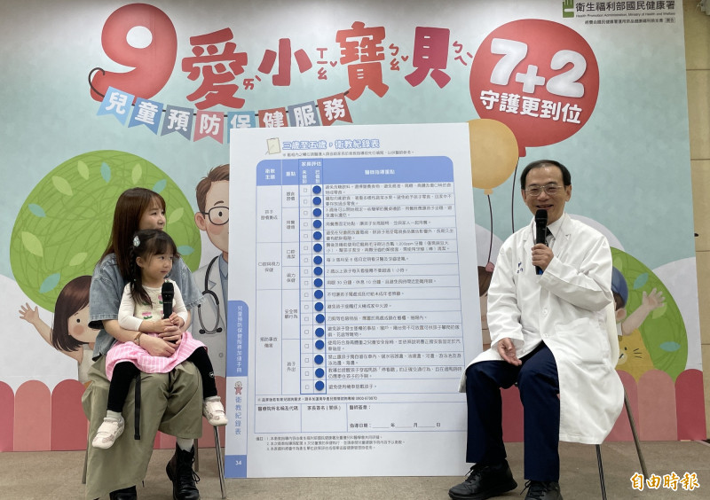 只做7次恐錯過黃金期 兒童健檢7月起多2次強化關鍵年齡