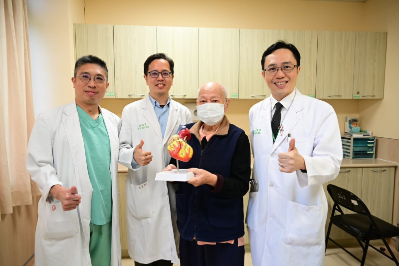83歲老菸槍心臟「閘門卡死」 TAVI手術救回一命：我像年輕20歲！