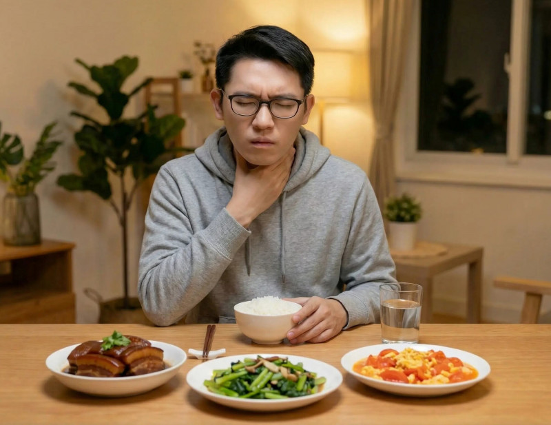 常噎到恐非吃太快！醫：可能是食道病變前兆