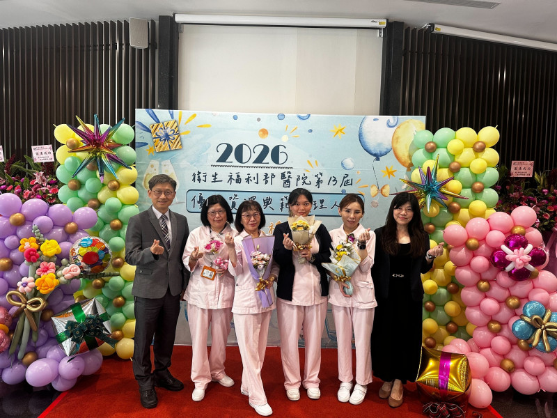 基隆醫院四優良護理人表獲表揚  每天與時間賽跑搶救生命