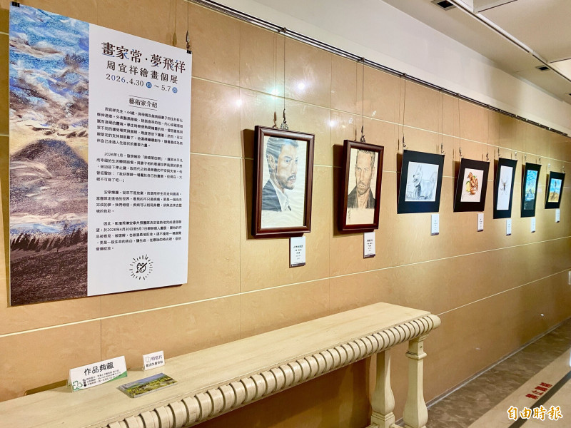 44歲抗癌鬥士花2個月完成地藏王菩薩畫作 一圓畫展夢