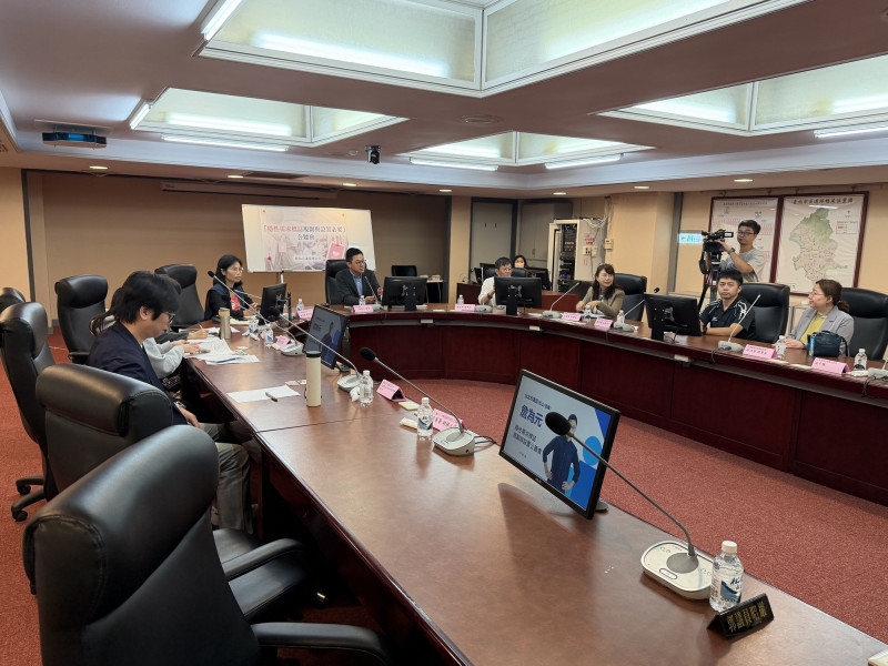 「隱性需求標誌規劃與設置必要」公聽會。(記者董冠怡攝) 「隱性需求標誌規劃與設置必要」公聽會。(記者董冠怡攝)