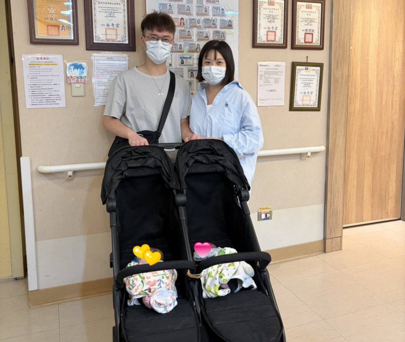 小穎將離開雙和醫院產後護理之家,返家度過人生最難忘的母親節。(雙和醫院提供) 小穎將離開雙和醫院產後護理之家,返家度過人生最難忘的母親節。(雙和醫院提供)