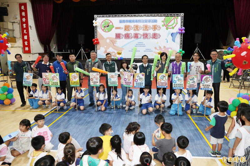 腸病毒升溫 黃偉哲籲勤洗手降低校園傳播風險
