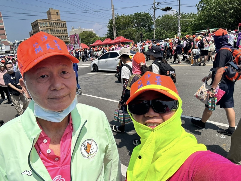 換肝3個月重返球場 62歲肝癌患者再走完媽祖遶境
