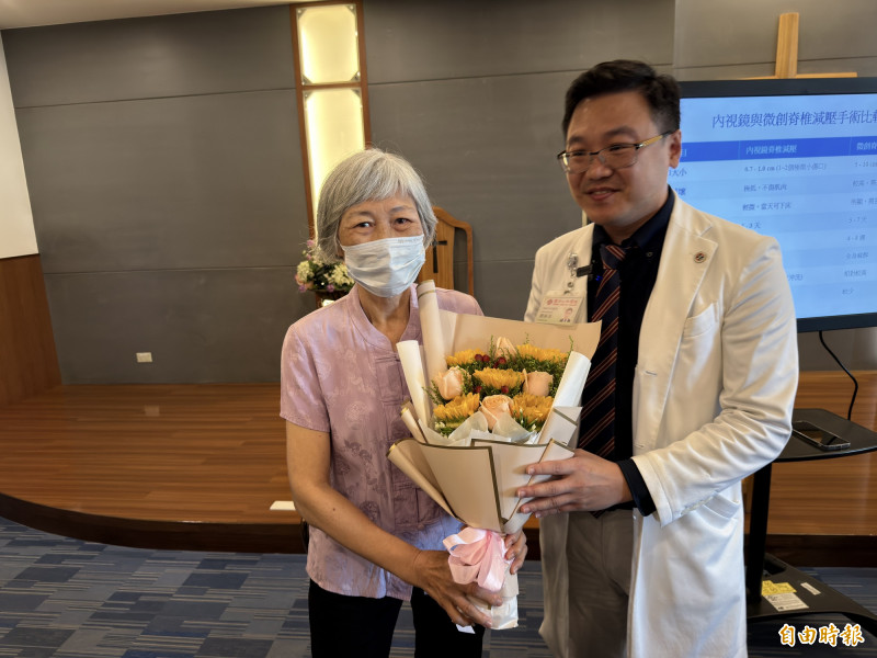 婦復健無效 台東尋求「斜側路腰椎椎體間融合術」恢復