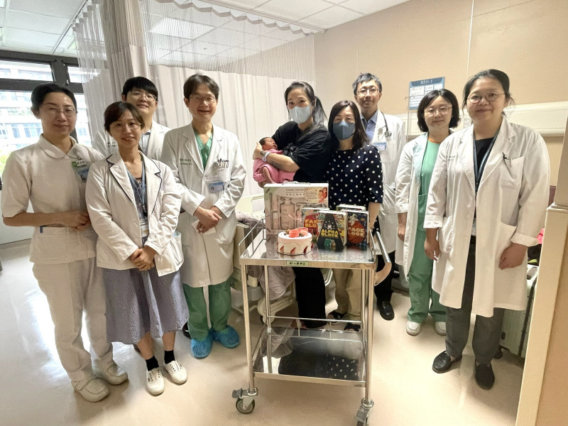 台中新生兒驟降3成！ 中醫大市立醫院喜迎第1百位寶寶誕生