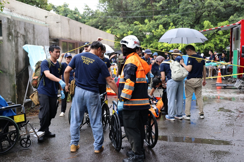 20分鐘設立異地病房、無人機送血 北榮驗證災難醫療韌性