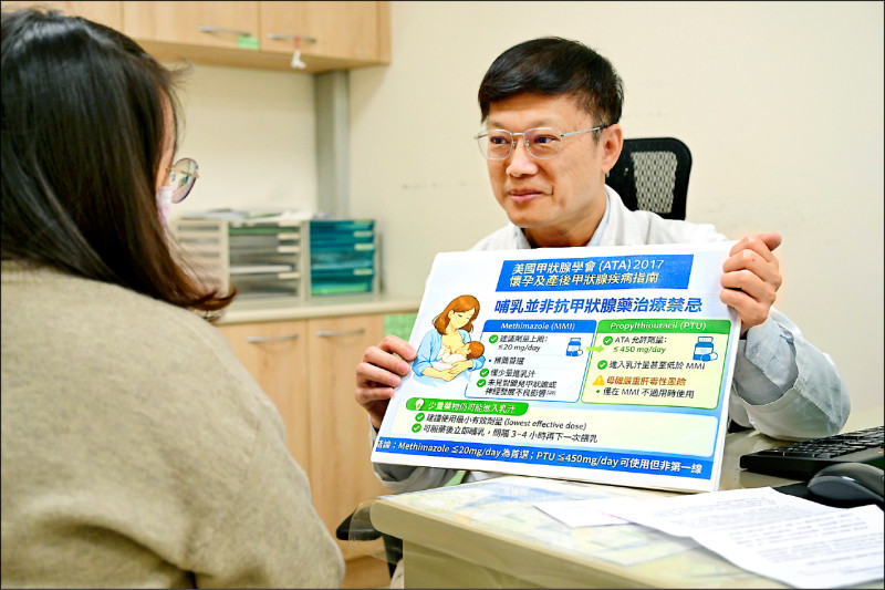 產後甲亢復發免驚 服藥仍可安心哺乳