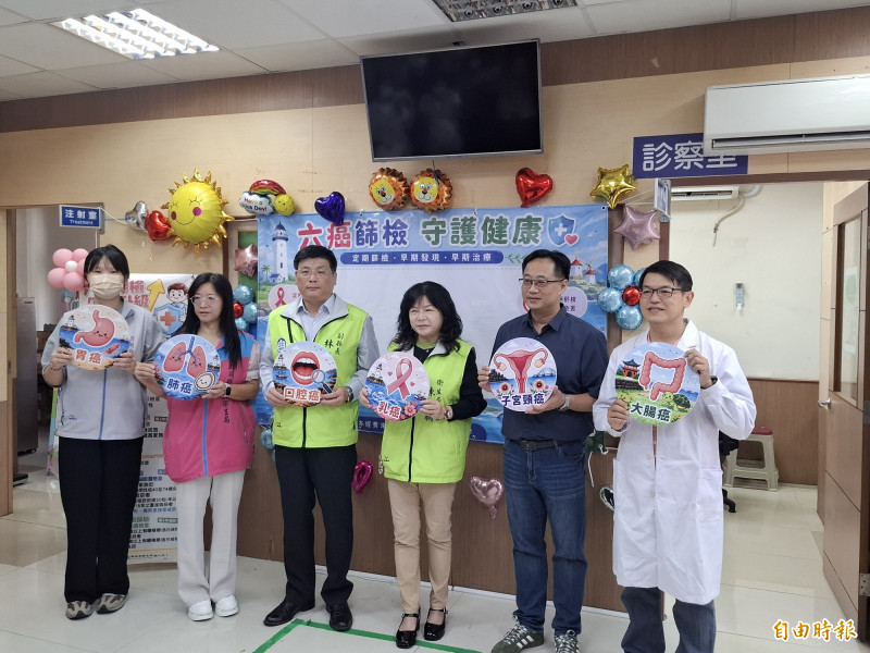澎湖6癌篩檢列車正式啟動,為期20天。(記者劉禹慶攝) 澎湖6癌篩檢列車正式啟動,為期20天。(記者劉禹慶攝)