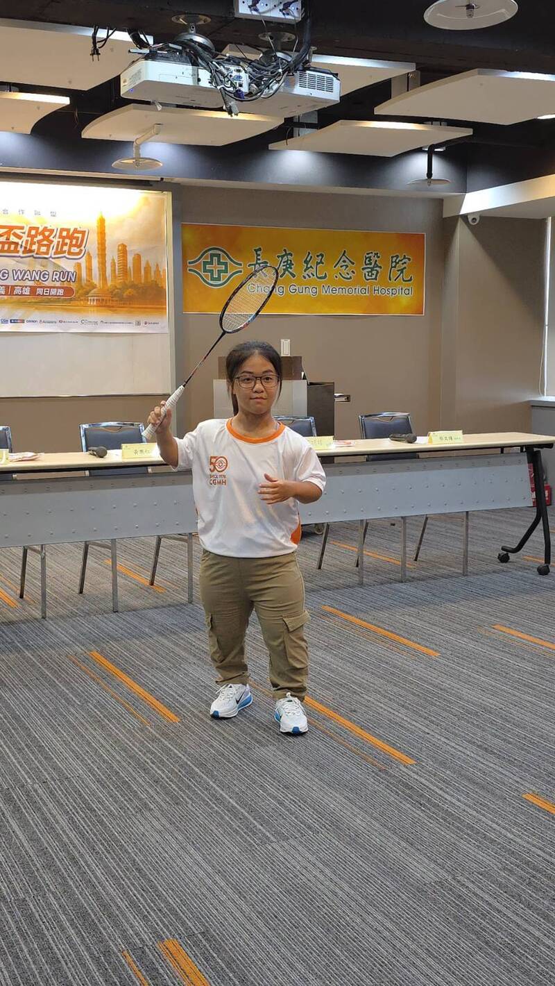 健康網》蔡奕琳代言長庚永慶盃路跑 罹先天軟骨發育不全仍勇闖帕運