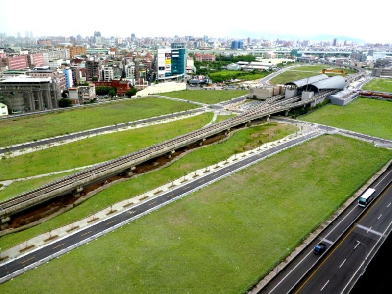 新北市府將標售新莊北側知識產業園區等三大開發區土地，吸引開發商評估投標。(地政局提供)