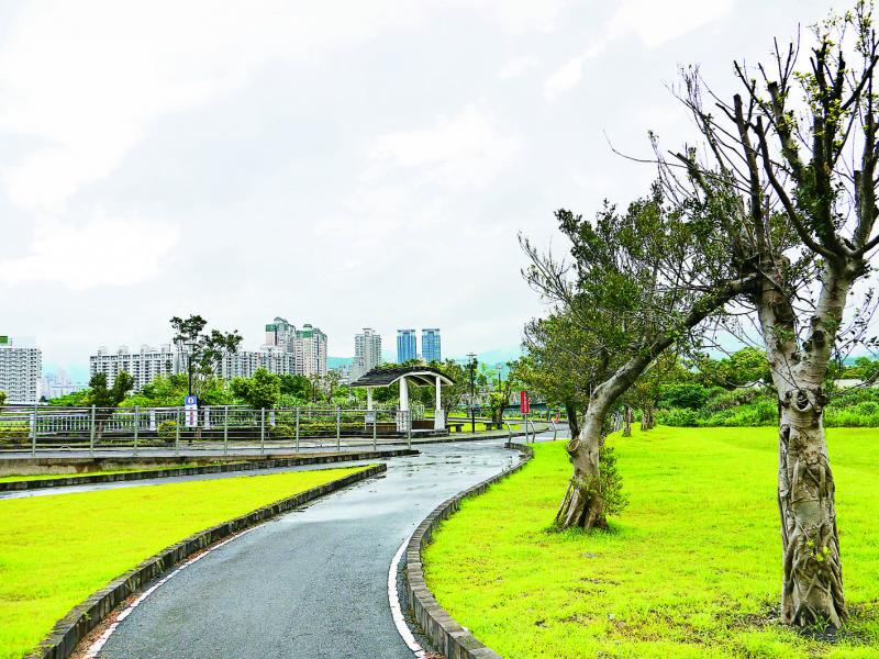 陽光運動公園占地約20公頃，擁有豐富生態資源。