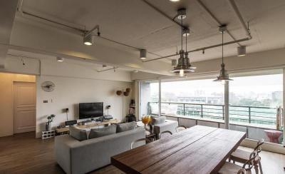 30坪老屋享50坪視野 天天坐在陽台看星星