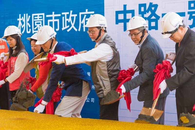 中路一號社會住宅採綠建築及智慧建築設計，申請對象以「7成一般戶、3成弱勢」為原則。(市府提供)