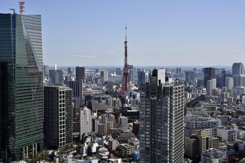 日本活力老年人正成為買房新主力。圖為東京街景。（資料照，歐新社）