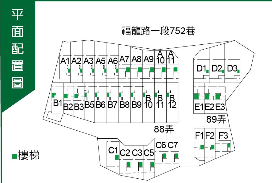 福龍藝墅 平鎮3樓半別墅 總價1258萬起