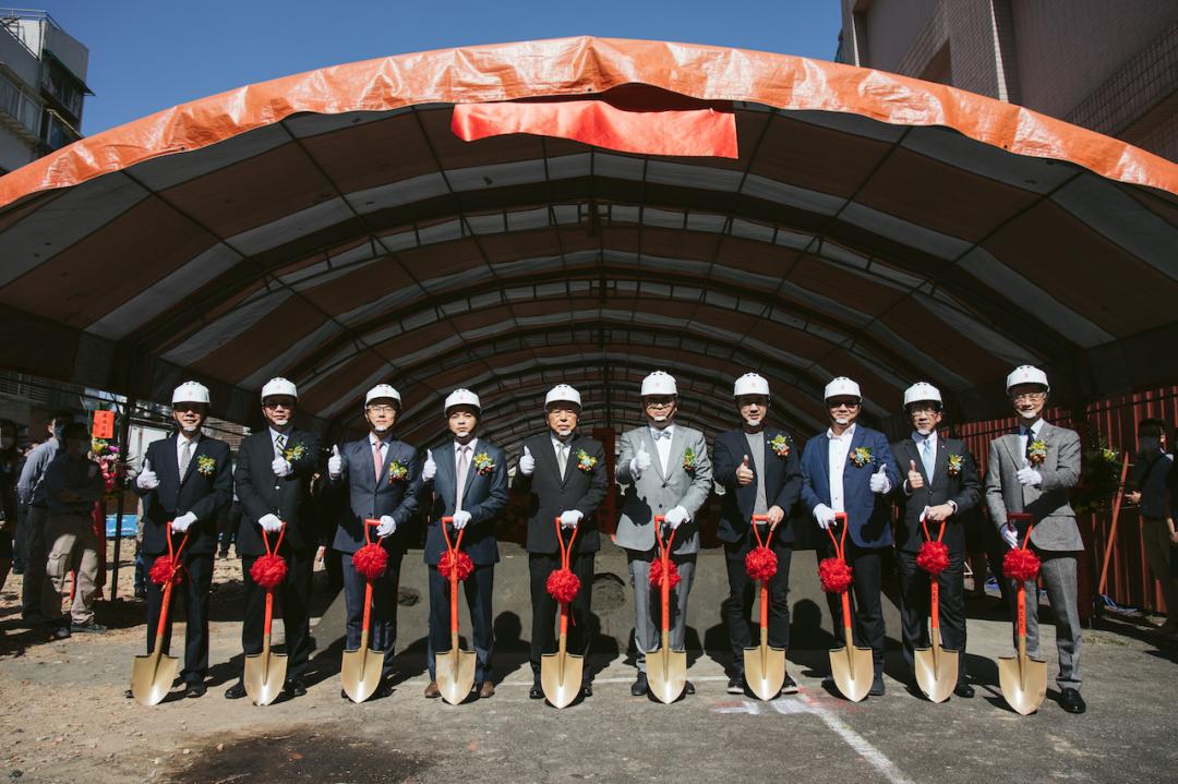 親家建設首度進軍台北推案，基地位在大安區安東街，今舉辦動土典禮。