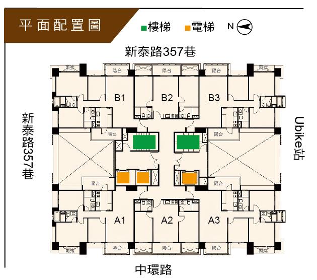 家家富富 新莊中環路SC鋼骨地標