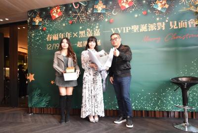 台南這個社區買家真幸福 圍棋女神提前陪伴歡度耶誕佳節