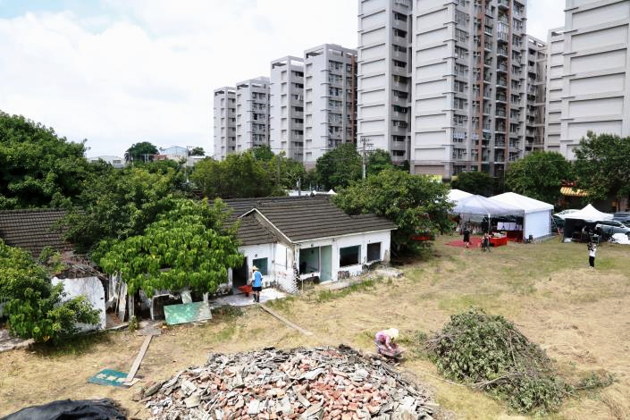 二空新村原眷舍修復工程今(29)今日舉辦動土典禮，將成為繼水交社後台南市第二個眷村文化園區，預計明年9月完工。（圖：台南市府提供）