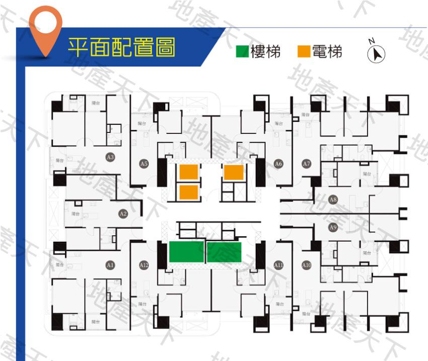 市政新鋭  萬豪誠品生活圈 稀有2~3房