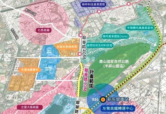 高市府積極推動新台17線南段主線自德民路延續至中海路，以紓解市區台17線於楠梓至左營地區間之壅塞情況，使當地交通更為便利。（圖：高市府提供）