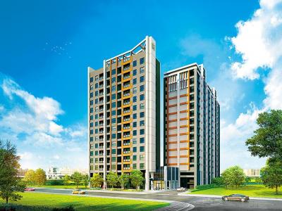 鴻灃青 淡水行政中心站 輕軌商圈散步即達