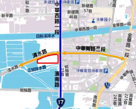 台南市府與中央選定濱海路與清水路交會路口處興闢660戶「鯤鯓安居」社宅，地點鄰近安平工業區、區公所、消防局、圖書館、龍崗國小、新興國中及市場，以完備生活機能，預計2028年完工。（圖：台南市府提供）