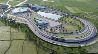 桃園綠線再跨一步 北機廠工程超前 拼年底可列車測試