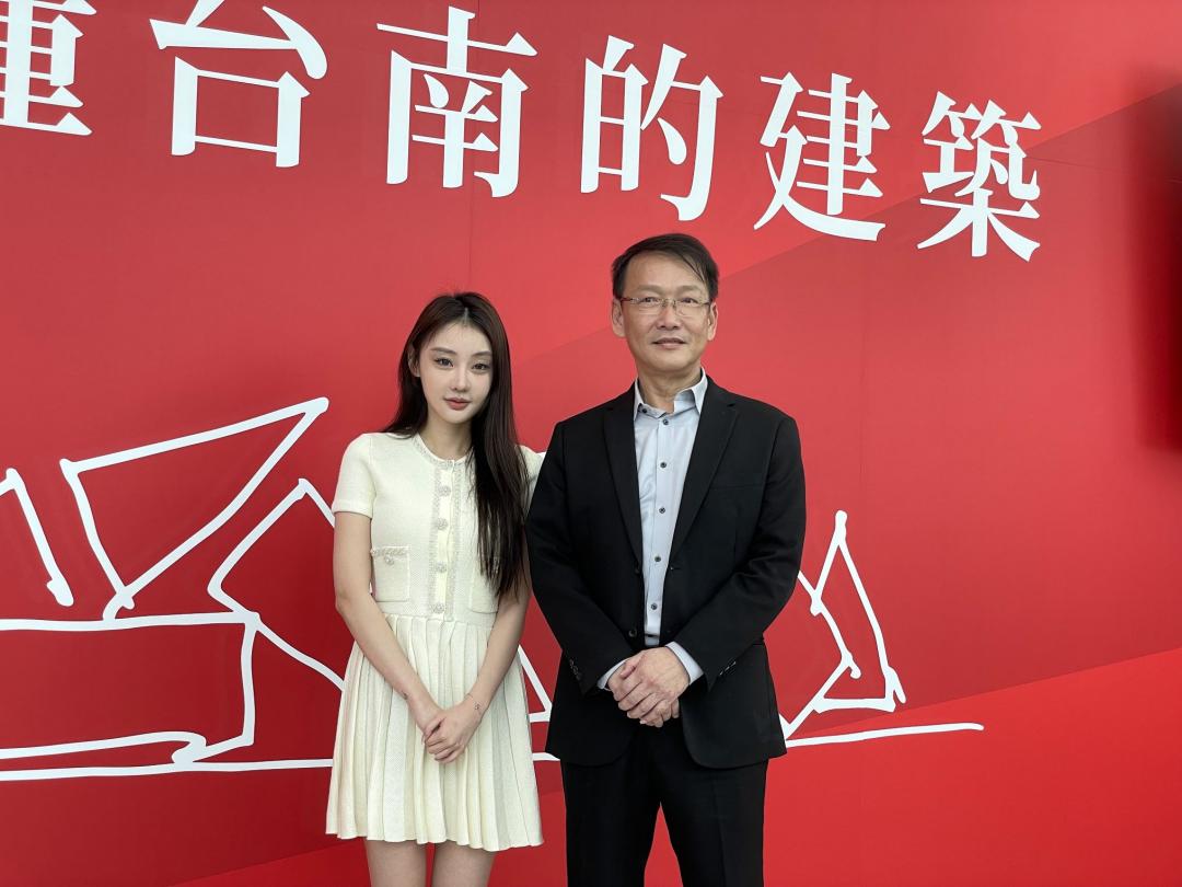股票上櫃福裕事業（4513）副董事長董上裕(圖右)與清景麟集團董事長林湘甯(圖左)，皆對「坐忘林」推案深具信心。