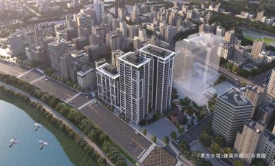 東區門戶潛力爆發 6千坪造鎮河景宅 推訂簽7％強勢登場